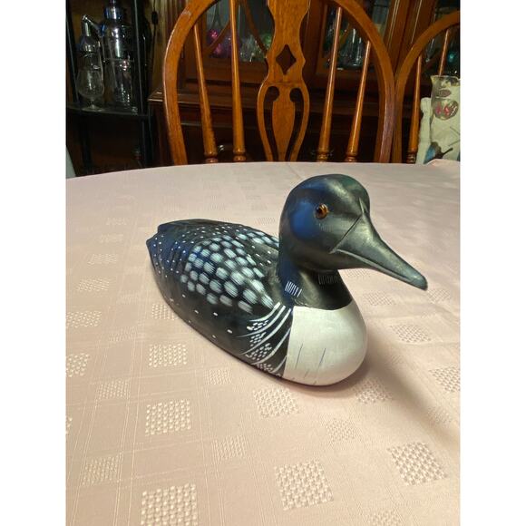Price Products Brighton Woods Handcarved Forward Facing Duck Figurine NIB - Picture 9 of 16